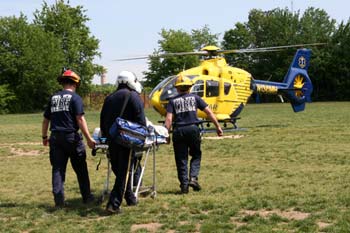 Medevac Helicopter